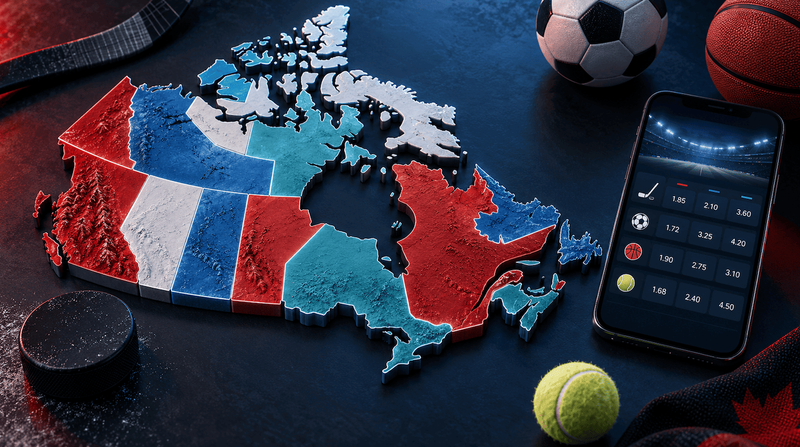 Sports betting rules by province in Canada